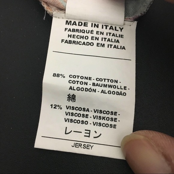 M Missoni Multicolor & Print Short Sleeve Dress 4 - Picture 5 of 7